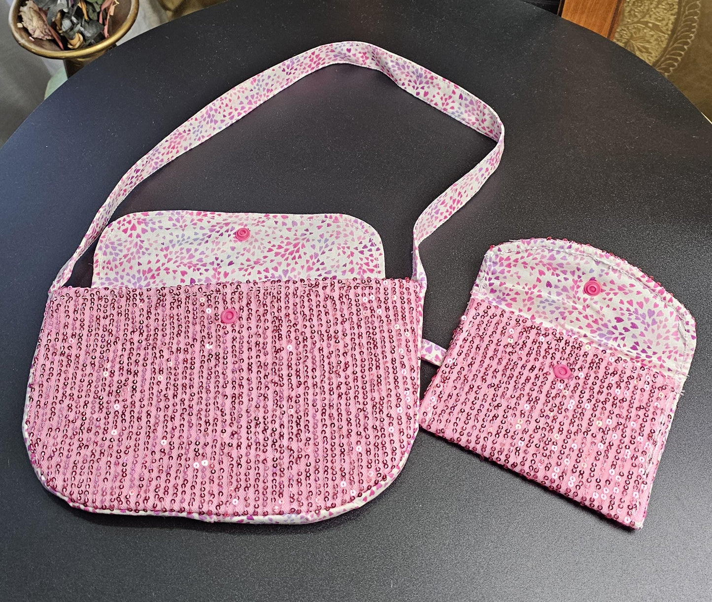 Girls Purse and Wallet Set