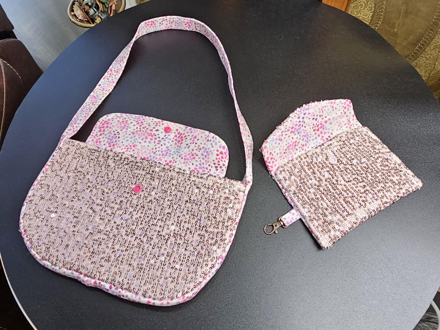 Girls Purse and Wallet Set