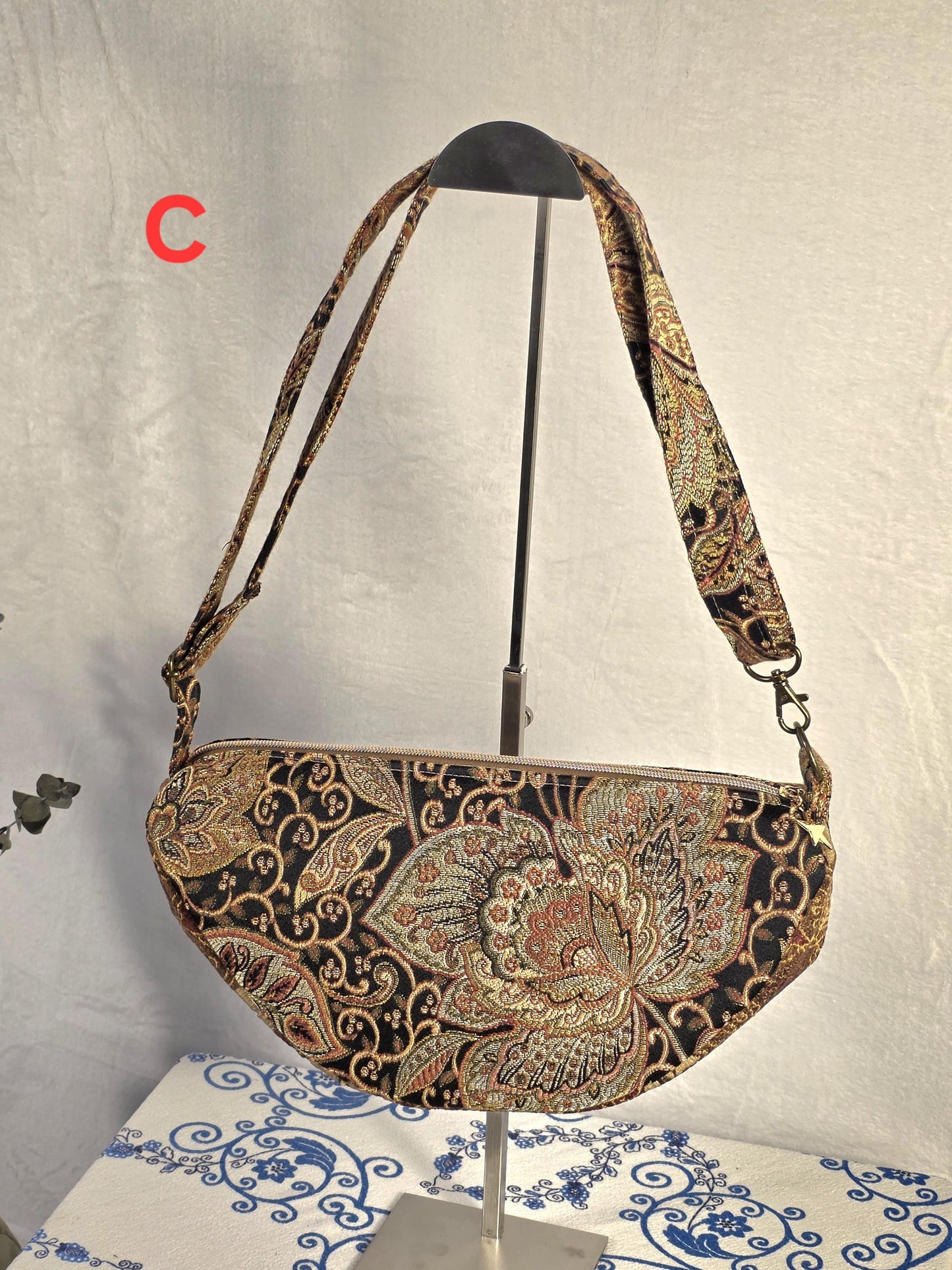 Handmade Slouch/Half Moon Bag