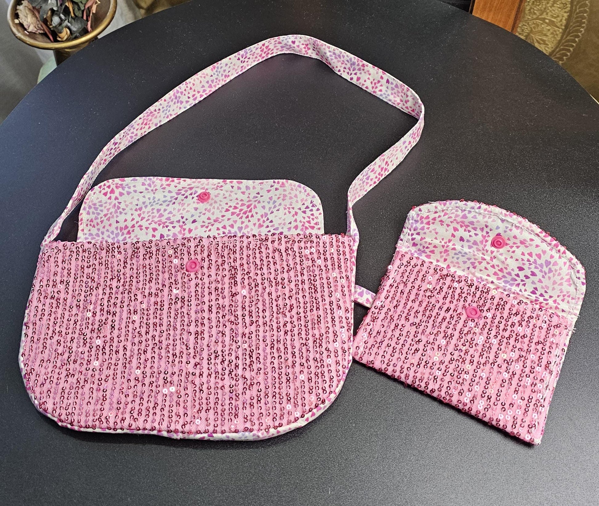 Girls Purse and Wallet Set