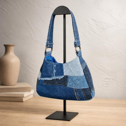 Handmade Denim Shoulder Bag
