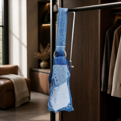 Handmade Denim Shoulder Bag