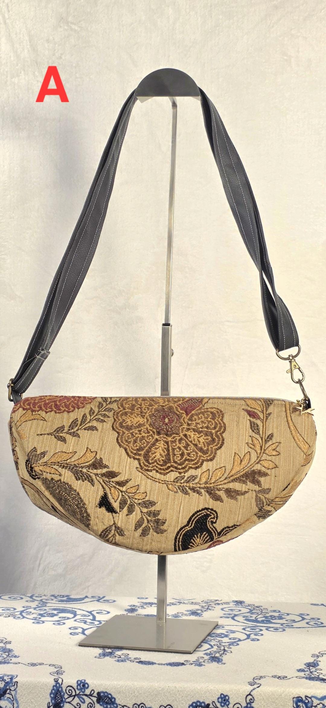 Handmade Slouch/Half Moon Bag
