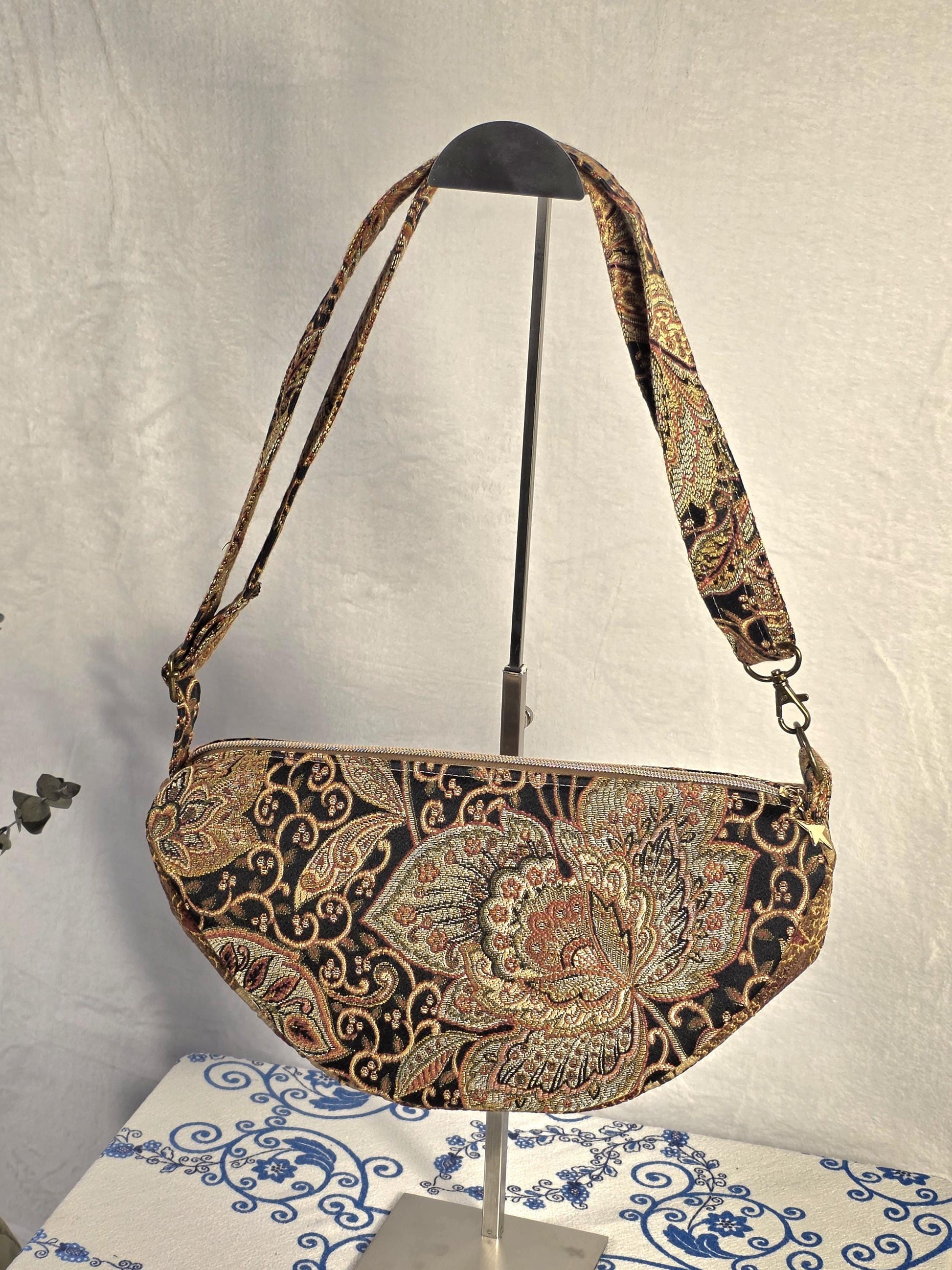 Handmade Slouch/Half Moon Bag