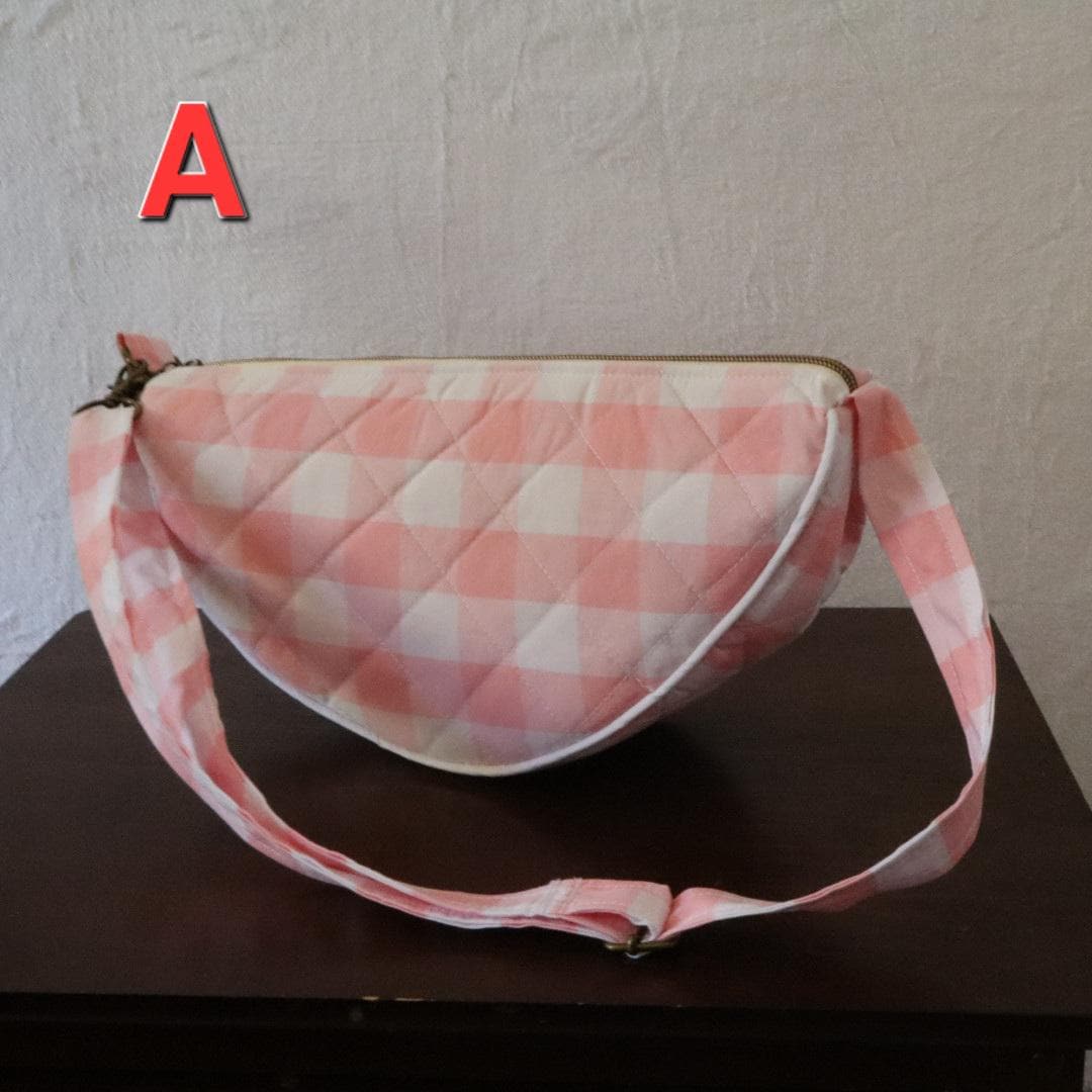Handmade Half Moon Crossbody Bag