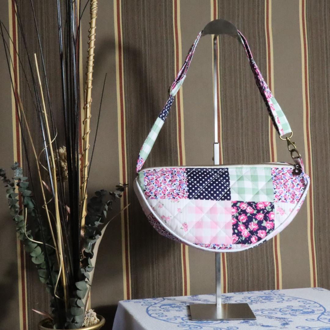 Handmade Half Moon Crossbody Bag