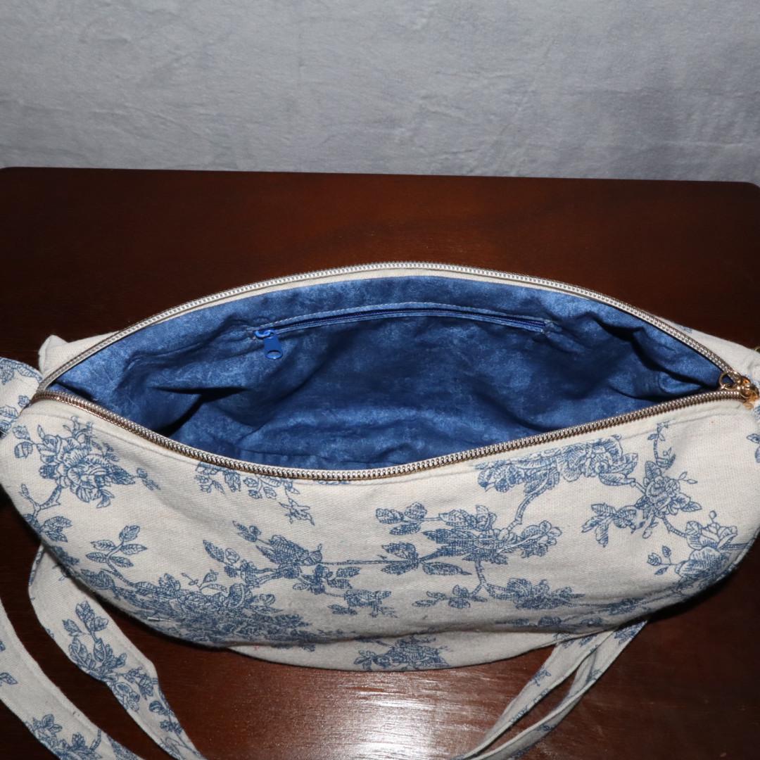 Handmade Half Moon Crossbody Bag