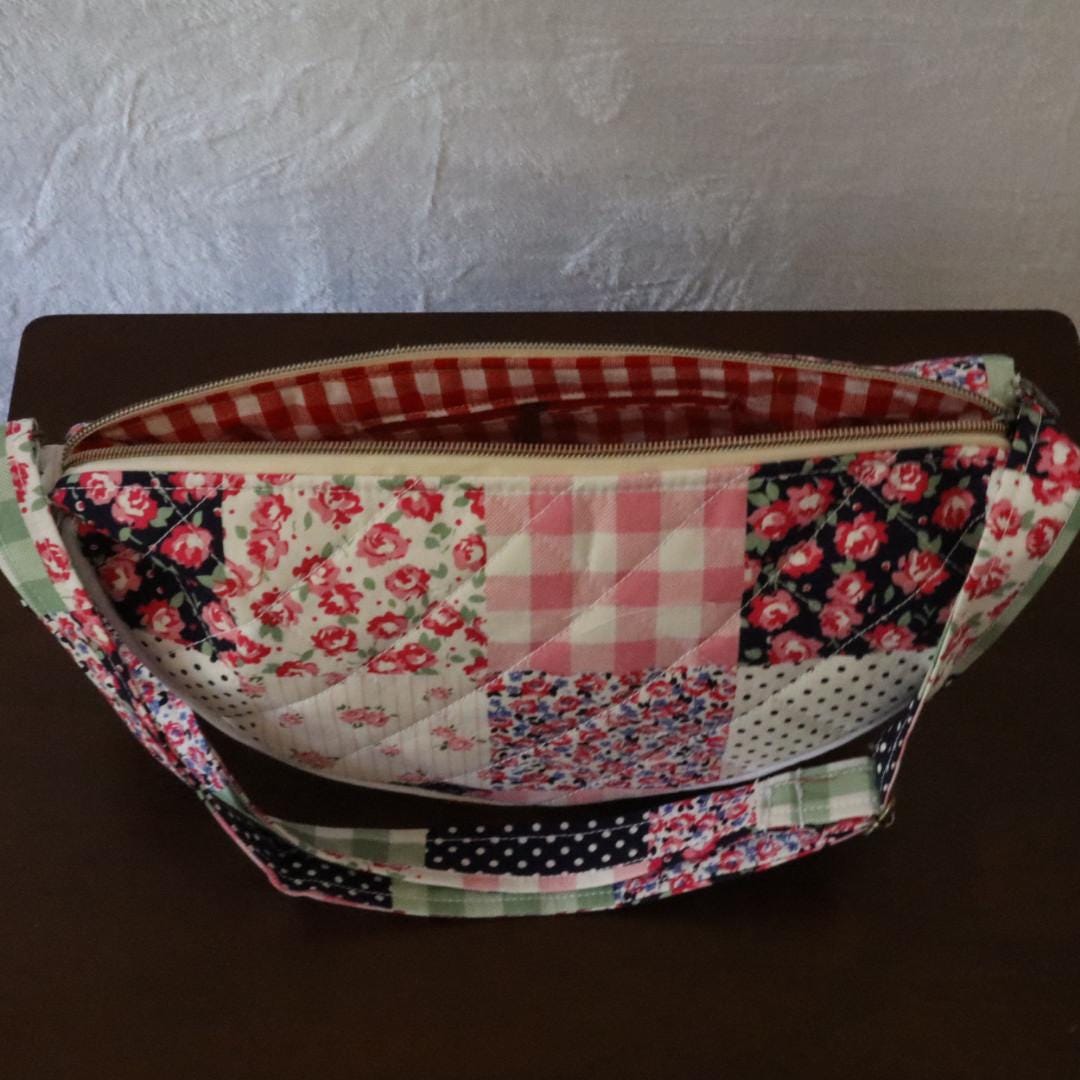 Handmade Half Moon Crossbody Bag