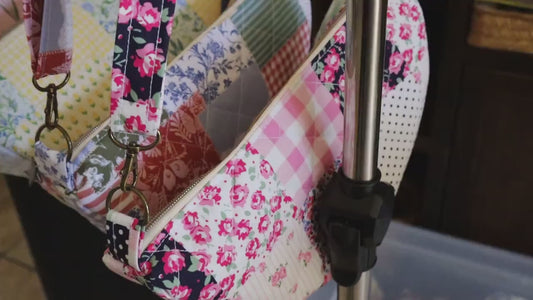 Handmade Half Moon Crossbody Bag